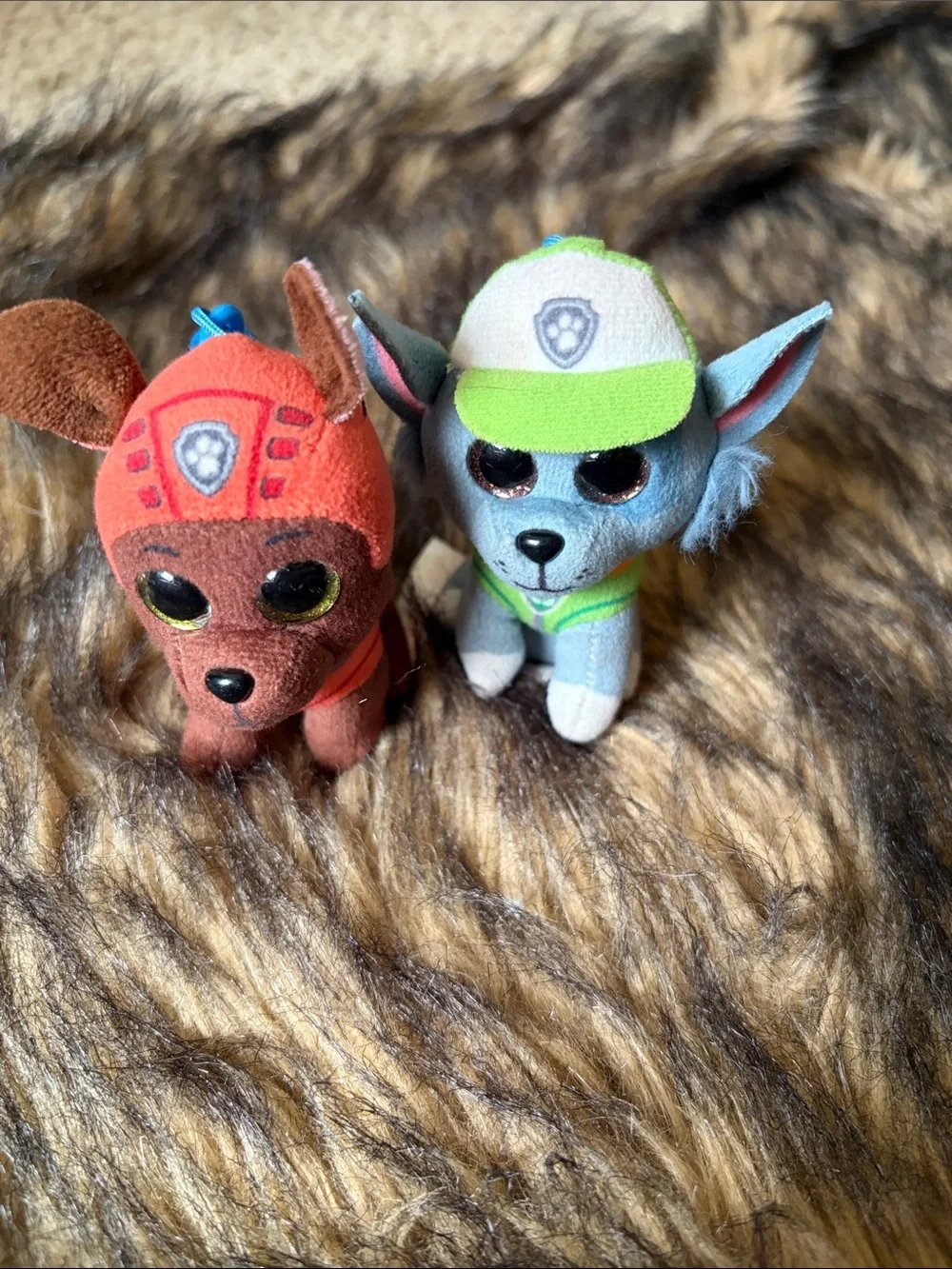 TY Beanie Boos Plush Keychain Backpack Bag Clips Lot Of 4